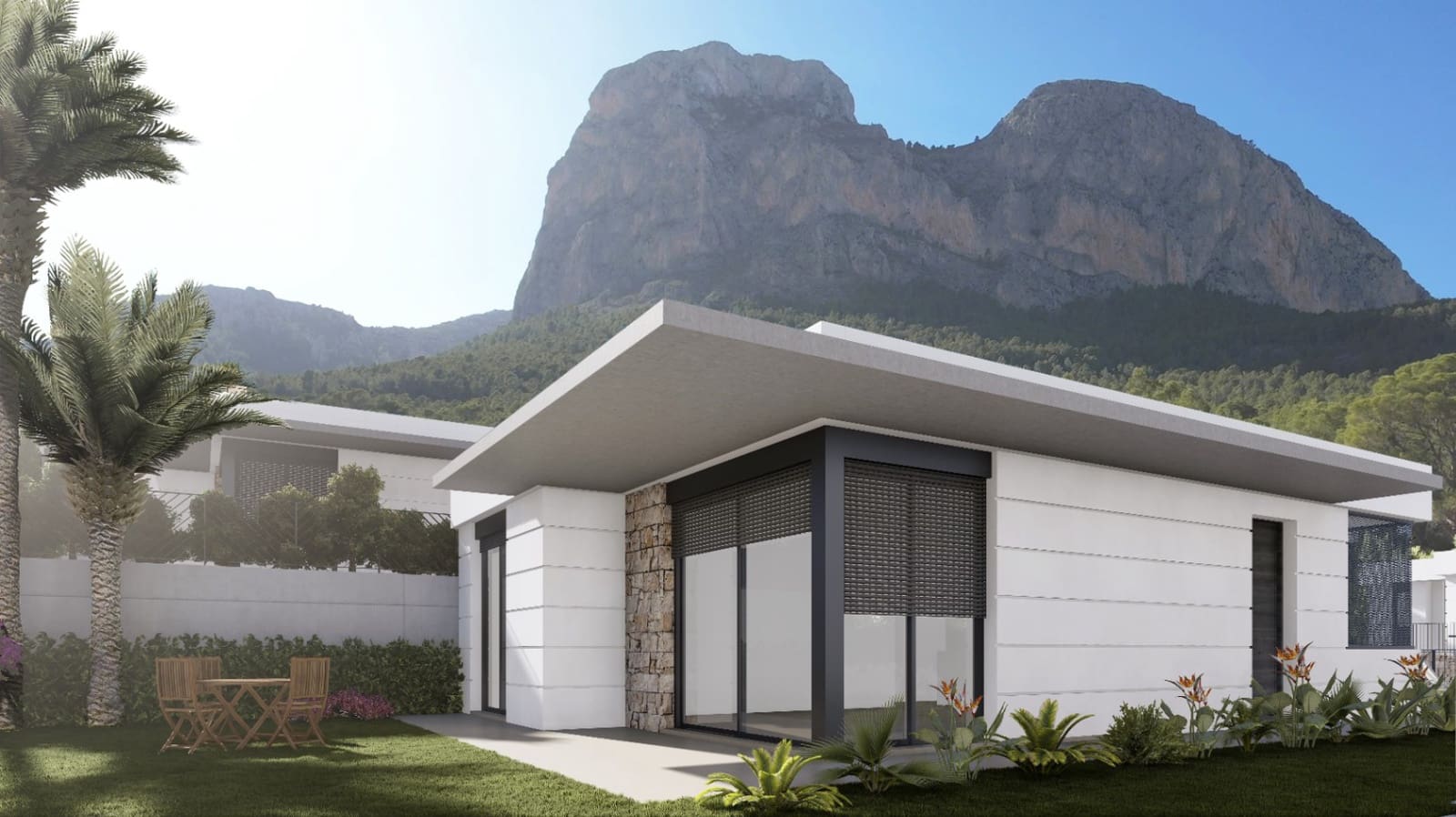 3 bedroom Villa for sale in Polop with pool garage - € 505,500 (Ref: 7405854)