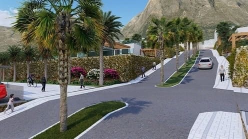 3 makuuhuone Huvila myytävänä paikassa Polop mukana uima-altaan 
autotalli - 470 000 € (Ref: 7405856)