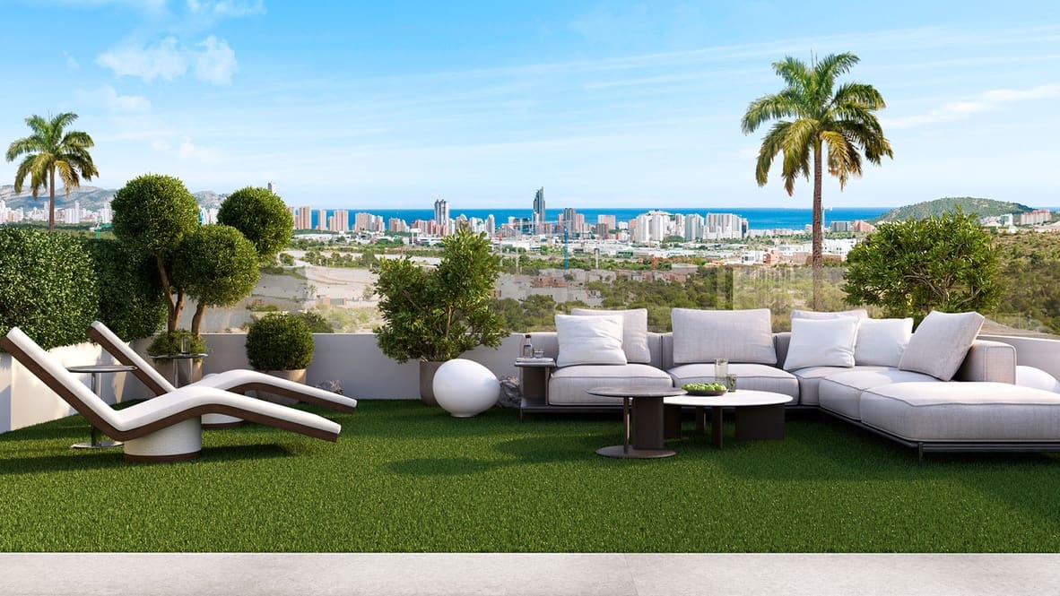 2 bedroom Apartment for sale in Finestrat with garage - € 550,000 (Ref: 7432593)