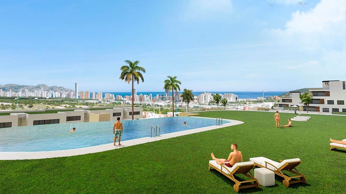 2 bedroom Apartment for sale in Finestrat with garage - € 550,000 (Ref: 7432593)