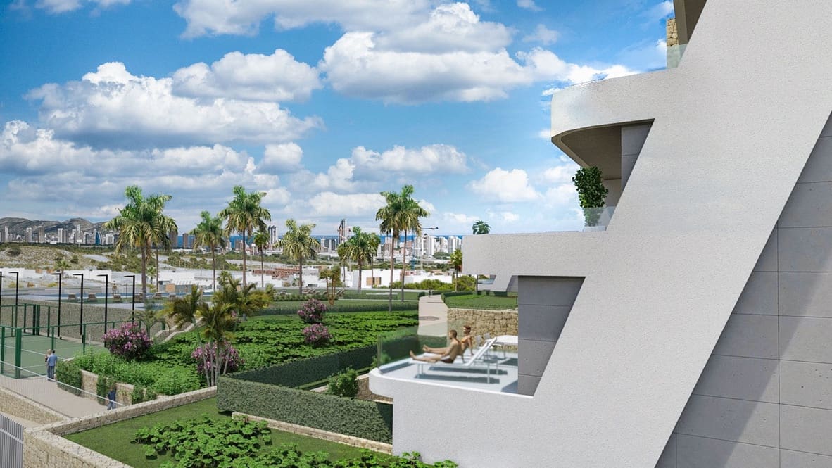 2 bedroom Apartment for sale in Finestrat with garage - € 550,000 (Ref: 7432593)