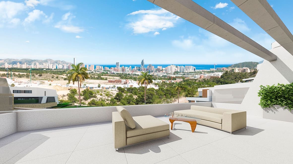 2 bedroom Apartment for sale in Finestrat with garage - € 550,000 (Ref: 7432593)