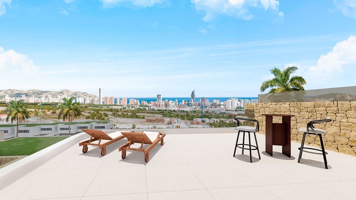 3 bedroom Apartment for sale in Finestrat with garage - € 530,000 (Ref: 7432594)