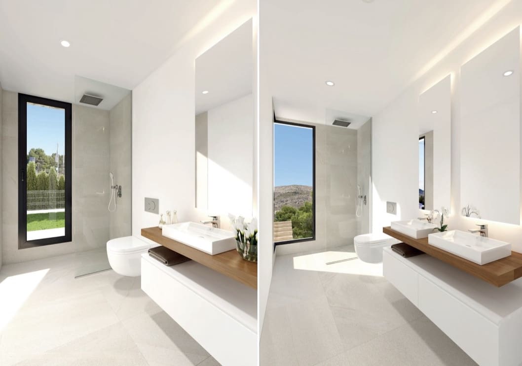 3 bedroom Villa for sale in Finestrat with pool garage - € 1,095,000 (Ref: 7432609)