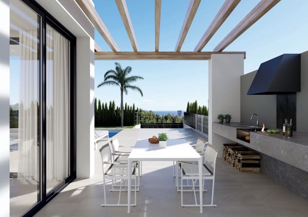 3 bedroom Villa for sale in Finestrat with pool garage - € 1,095,000 (Ref: 7432609)