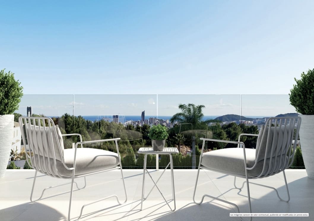 3 bedroom Villa for sale in Finestrat with pool garage - € 1,095,000 (Ref: 7432609)