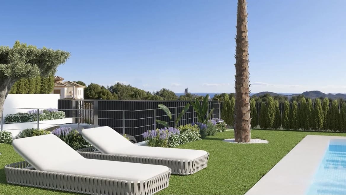 3 bedroom Villa for sale in Finestrat with pool garage - € 1,095,000 (Ref: 7432609)