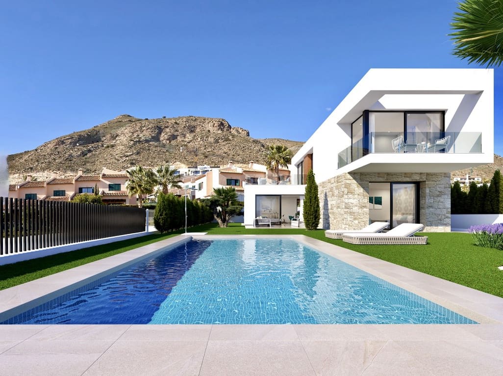 3 bedroom Villa for sale in Finestrat with pool garage - € 820,000 (Ref: 7432610)