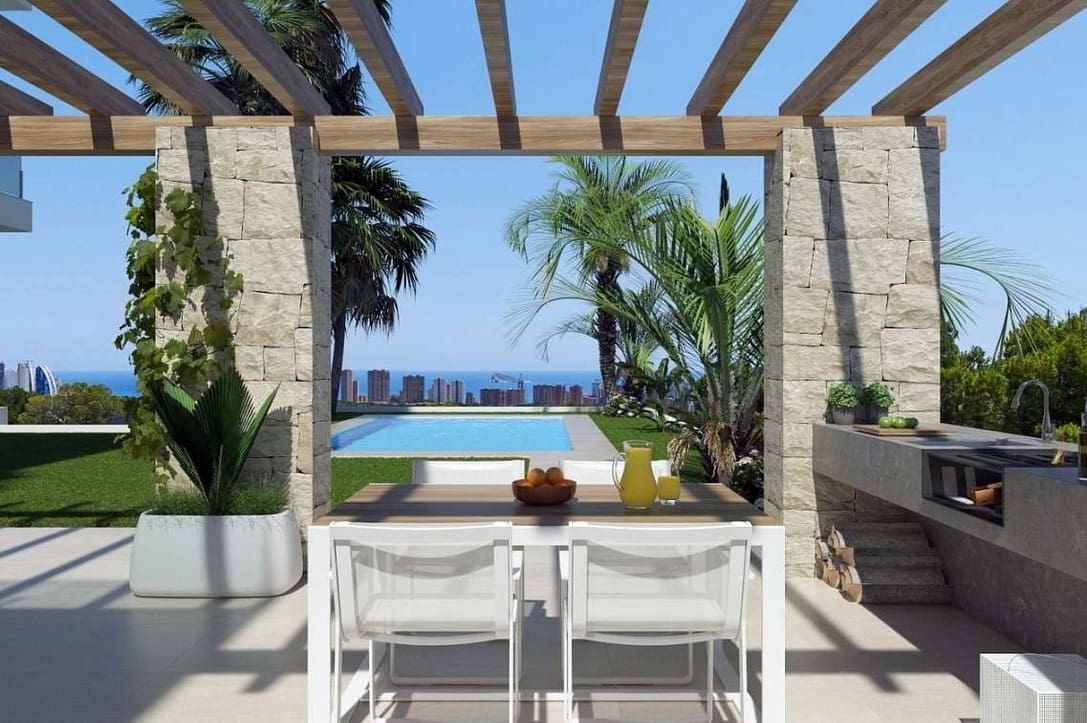 3 bedroom Villa for sale in Finestrat with pool garage - € 835,000 (Ref: 7432611)