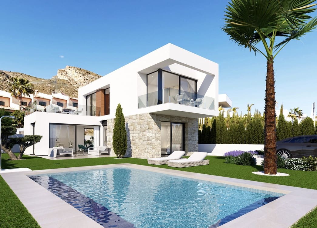 3 bedroom Villa for sale in Finestrat with pool garage - € 835,000 (Ref: 7432611)