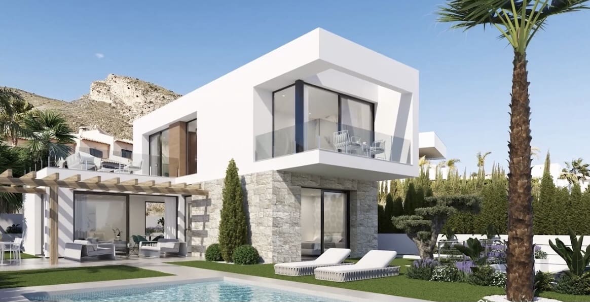 3 bedroom Villa for sale in Finestrat with pool garage - € 835,000 (Ref: 7432611)