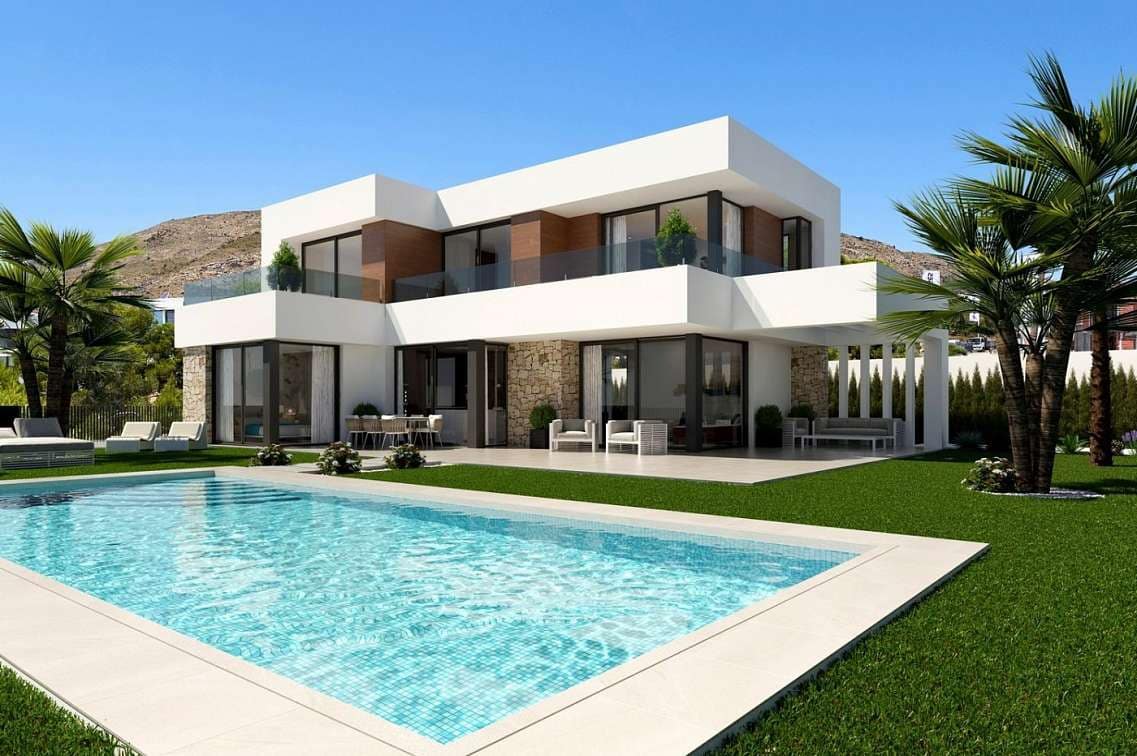 4 bedroom Villa for sale in Finestrat with garage - € 1,395,000 (Ref: 7432617)
