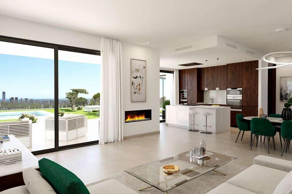 4 bedroom Villa for sale in Finestrat with garage - € 1,395,000 (Ref: 7432617)