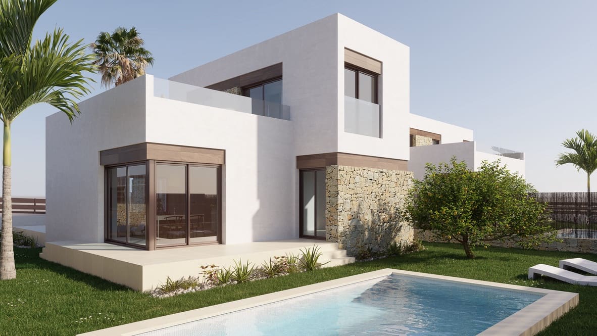 3 bedroom Villa for sale in Algorfa with pool garage - € 478,000 (Ref: 7508901)