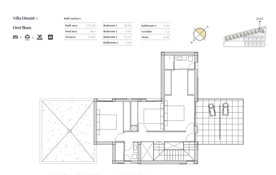 4 bedroom Villa for sale in Algorfa with pool garage - € 795,000 (Ref: 7508902)