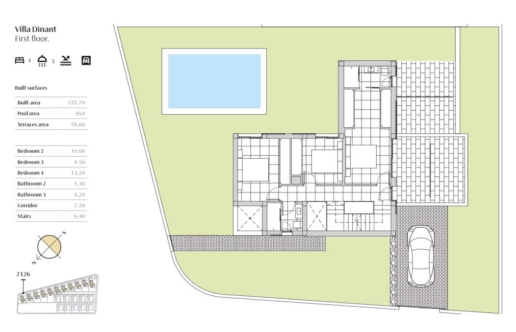 4 bedroom Villa for sale in Algorfa with pool garage - € 729,000 (Ref: 7508903)