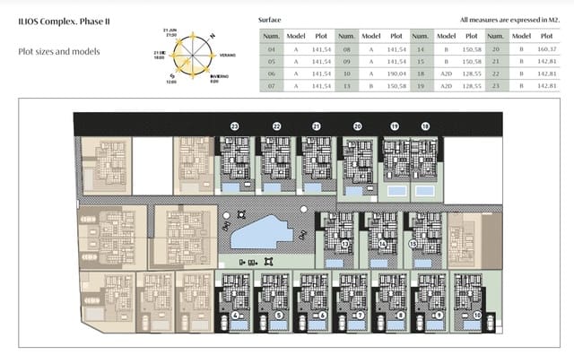 3 makuuhuone Huvila myytävänä paikassa Orihuela mukana uima-altaan 
autotalli - 359 000 € (Ref: 7536912)