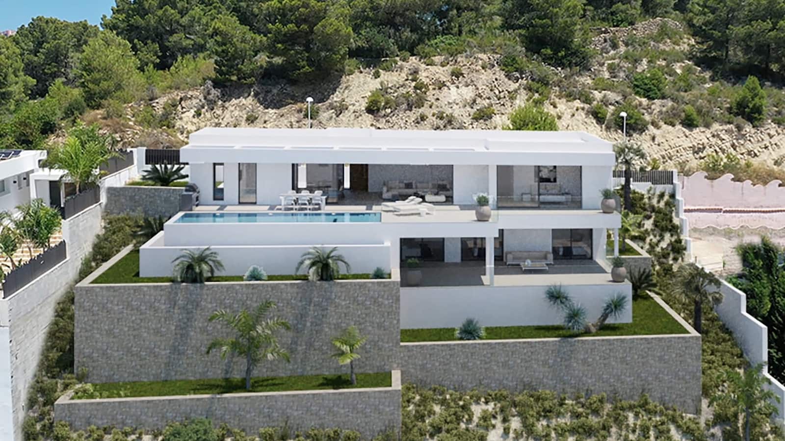 4 camera da letto Villa in vendita in Calpe / Calp con piscina garage - 1.795.000 € (Rif: 7564712)