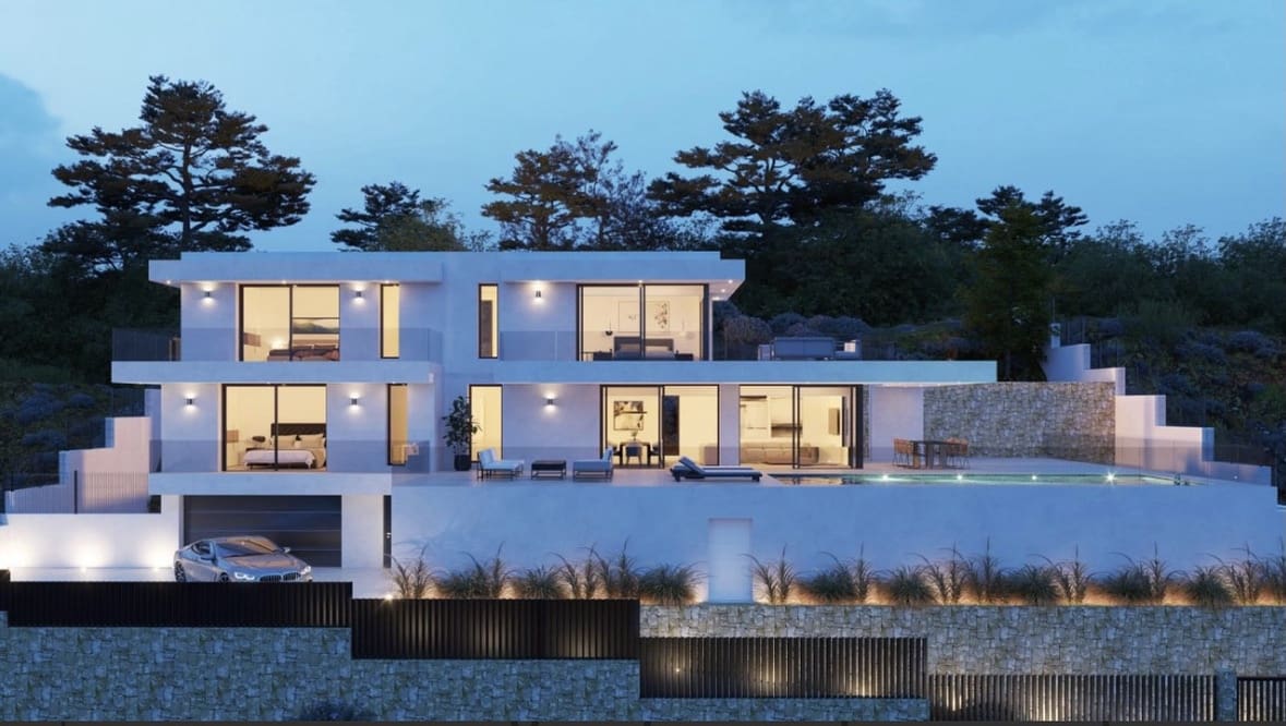 3 soveværelse Villa til salg i Calpe / Calp med swimmingpool garage - € 1.180.000 (Ref: 7564712)