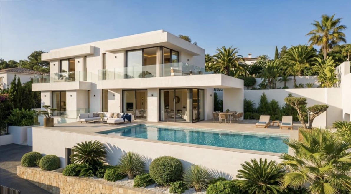 3 Zimmer Villa zu verkaufen in Calpe / Calp mit Pool Garage - 1.180.000 € (Ref: 7564712)