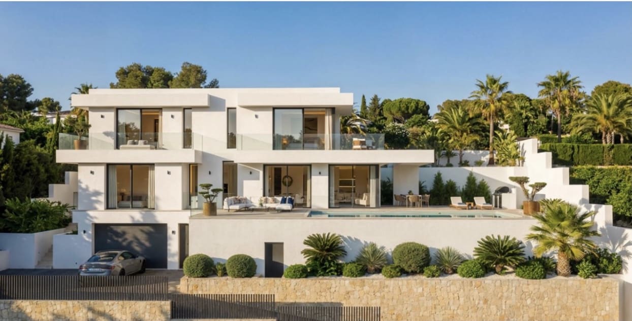 3 Zimmer Villa zu verkaufen in Calpe / Calp mit Pool Garage - 1.180.000 € (Ref: 7564712)
