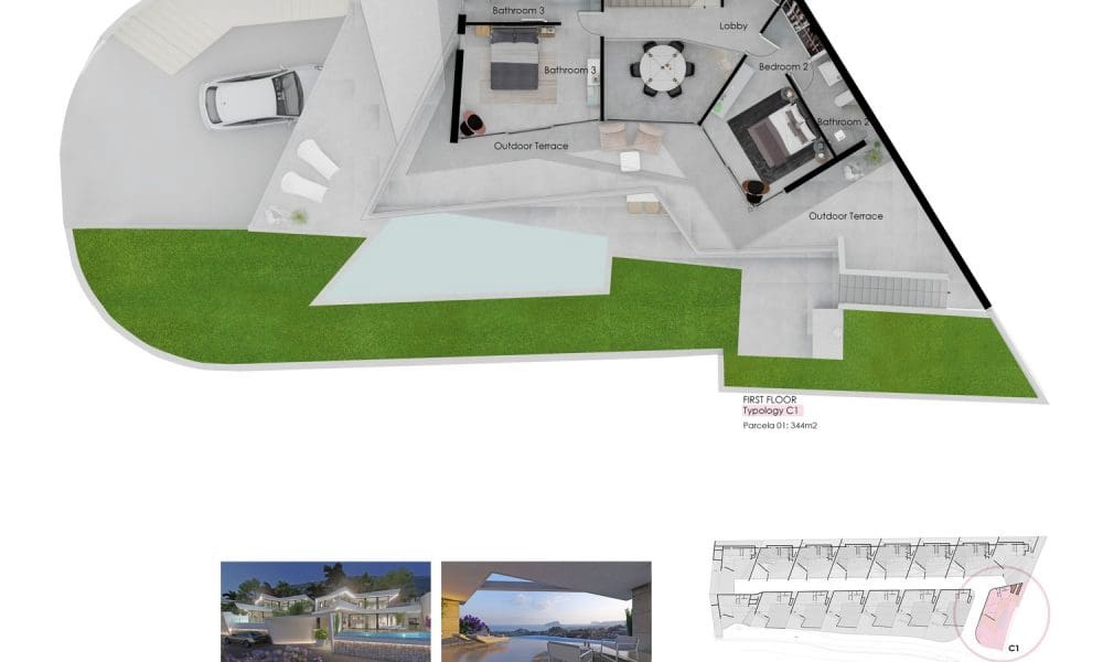 3 bedroom Villa for sale in Cumbre del Sol with pool garage - € 815,000 (Ref: 7565672)