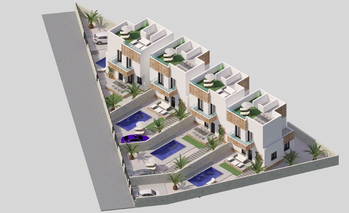 3 sovrum Villa till salu i Polop med pool garage - 374 000 € (Ref: 7581348)