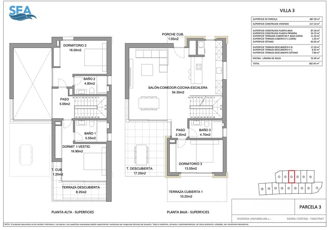 3 camera da letto Villa in vendita in Finestrat con piscina garage - 1.145.000 € (Rif: 7586777)