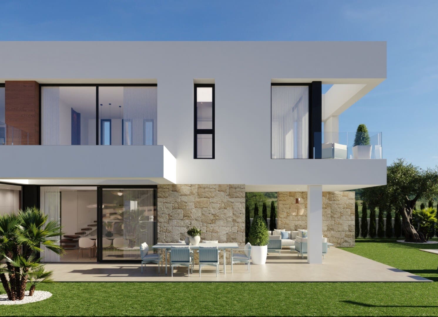 4 soverom Villa til salgs i Finestrat med svømmebasseng garasje - € 2 195 000 (Ref: 7586777)