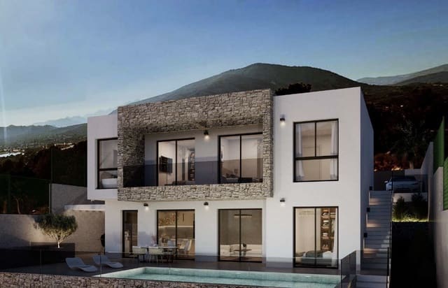 4 chambre Villa/Maison à vendre à Finestrat avec piscine garage - 1 350 000 € (Ref: 7640739)