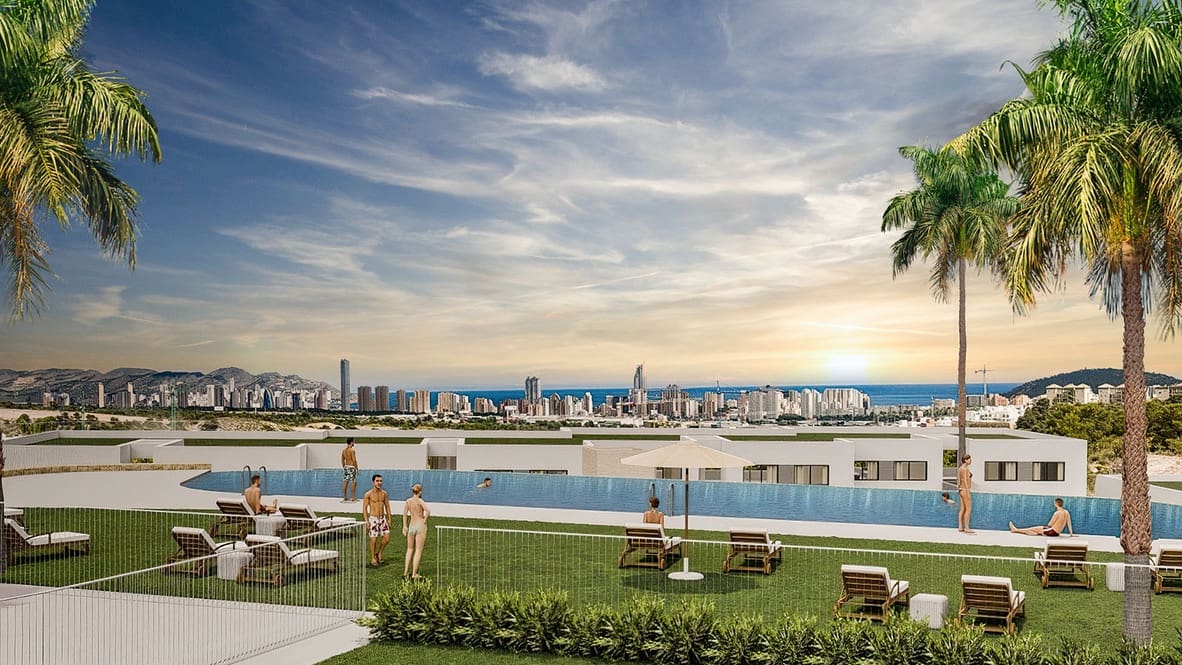 2 bedroom Apartment for sale in Finestrat with garage - € 410,000 (Ref: 7640741)