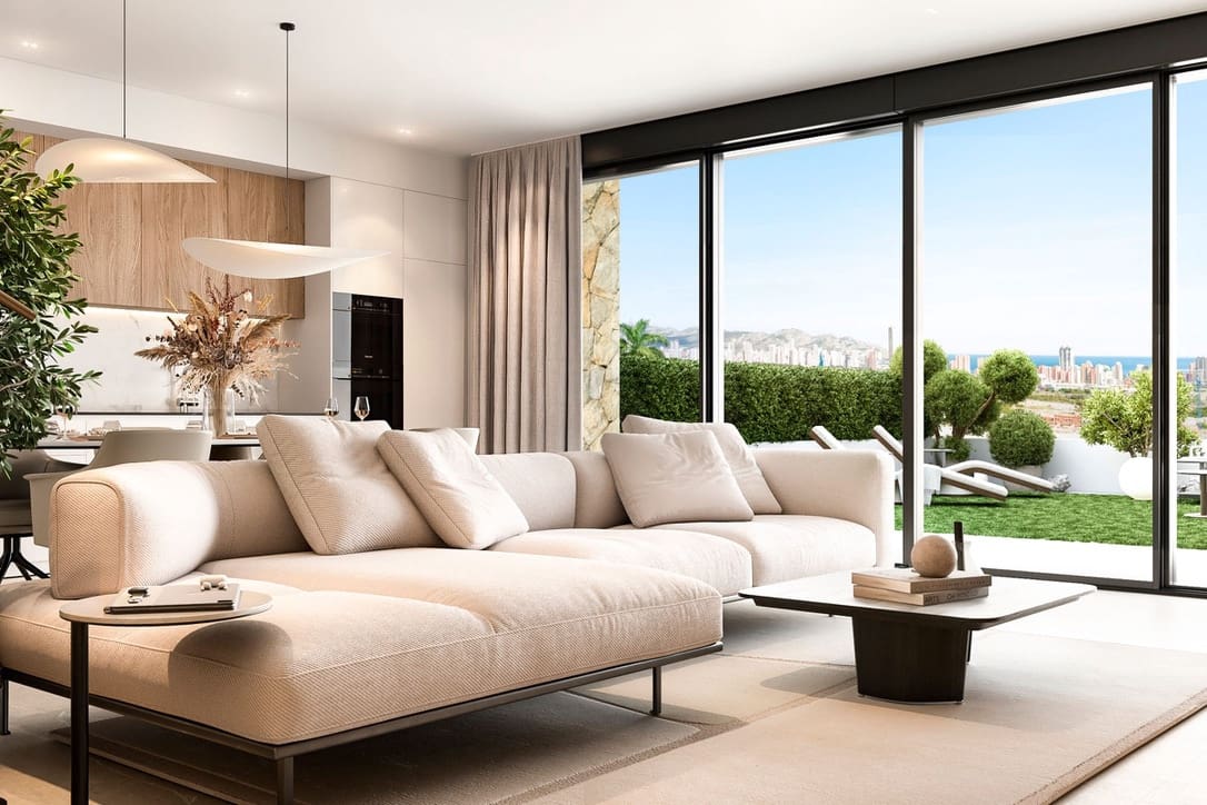 2 bedroom Apartment for sale in Finestrat with garage - € 410,000 (Ref: 7640741)