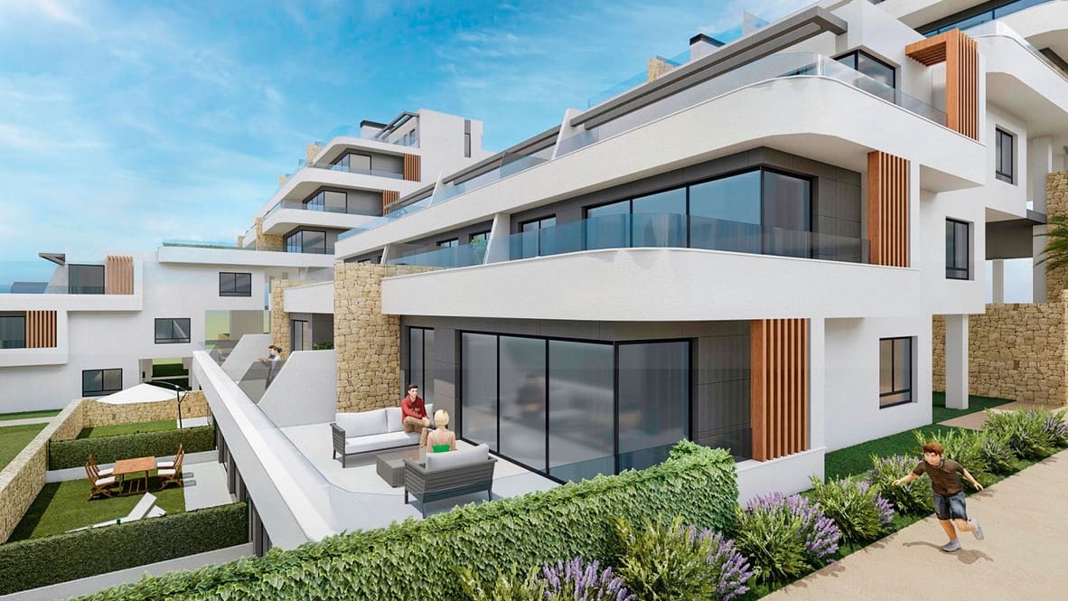 2 bedroom Apartment for sale in Finestrat with garage - € 410,000 (Ref: 7640741)