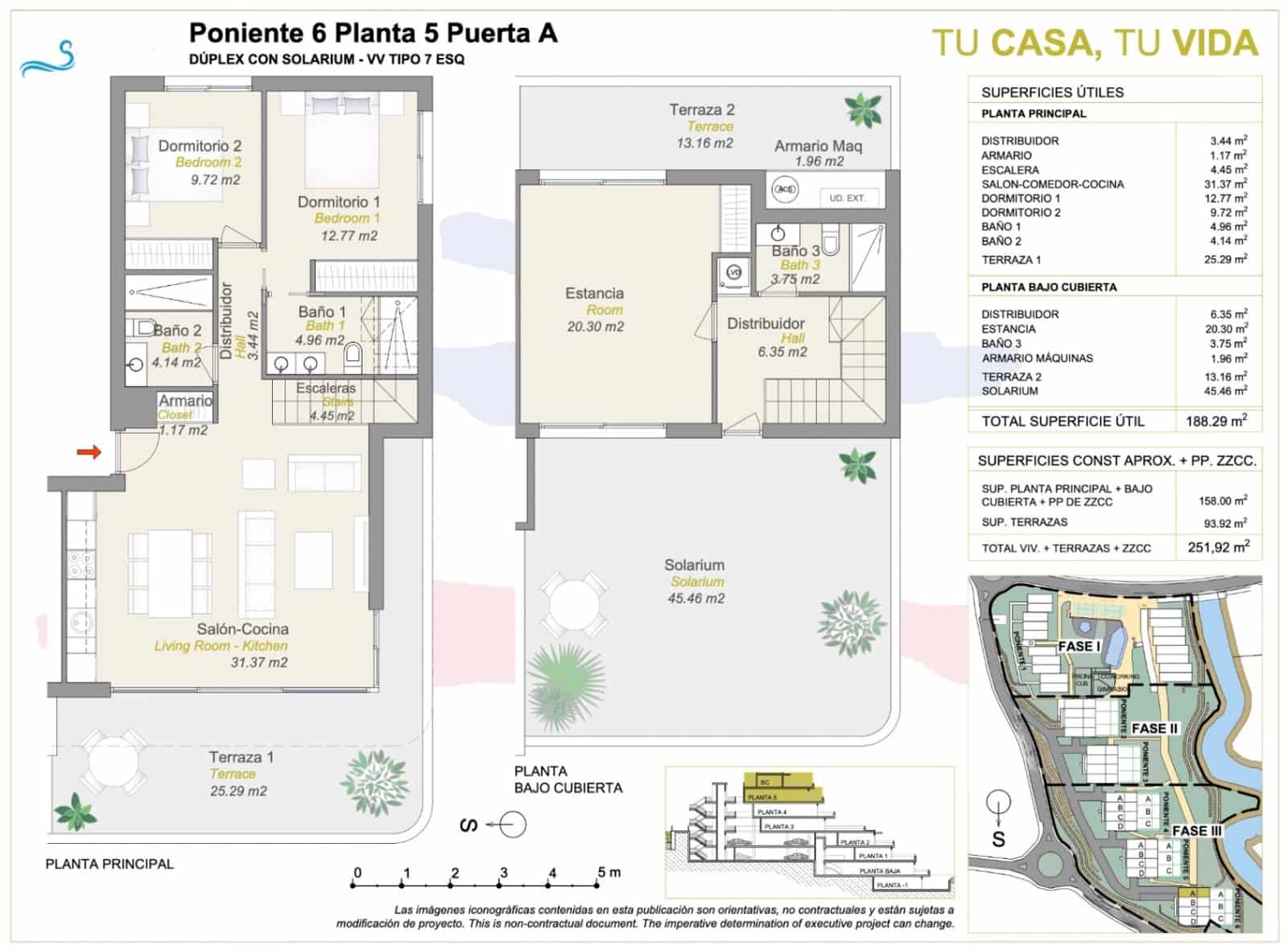 3 camera da letto Appartamento in vendita in Finestrat con garage - 610.000 € (Rif: 7640742)