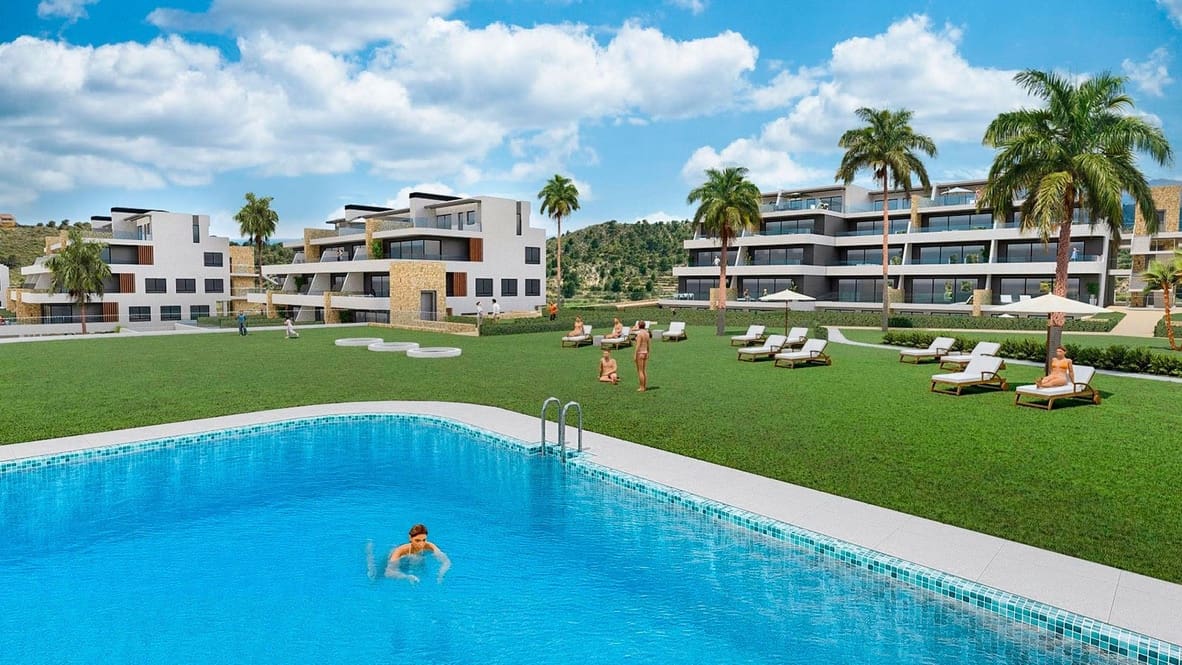 2 bedroom Apartment for sale in Finestrat with garage - € 380,000 (Ref: 7645394)