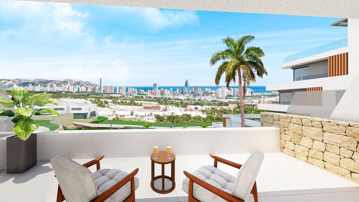 2 bedroom Apartment for sale in Finestrat with garage - € 370,000 (Ref: 7645395)