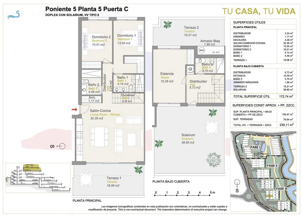 Apartamento de 3 habitaciones en Finestrat en venta con garaje - 580.000 € (Ref: 7645396)