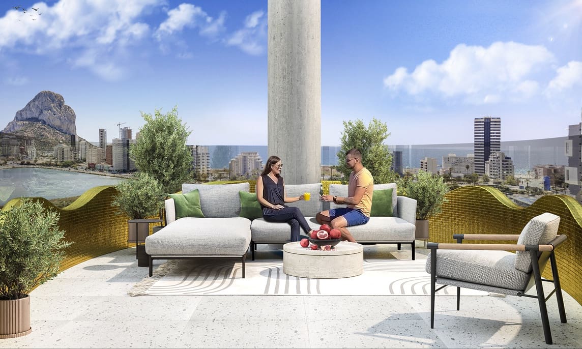 3 camera da letto Appartamento in vendita in Calpe / Calp con garage - 620.000 € (Rif: 7657017)