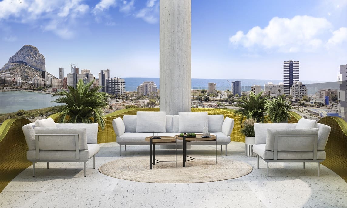 3 camera da letto Appartamento in vendita in Calpe / Calp con garage - 620.000 € (Rif: 7657017)