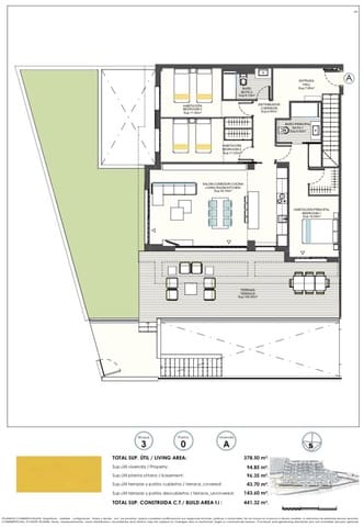 3 Zimmer Apartment zu verkaufen in Finestrat mit Garage - 530.000 € (Ref: 7740188)