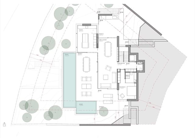 5 camera da letto Villa in vendita in Moraira, Teulada-Moraira con piscina garage - 5.500.000 € (Rif: 7782652)