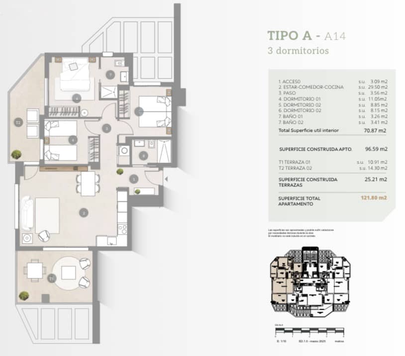 3 sovrum Lägenhet till salu i Calpe / Calp - 623 000 € (Ref: 8024105)