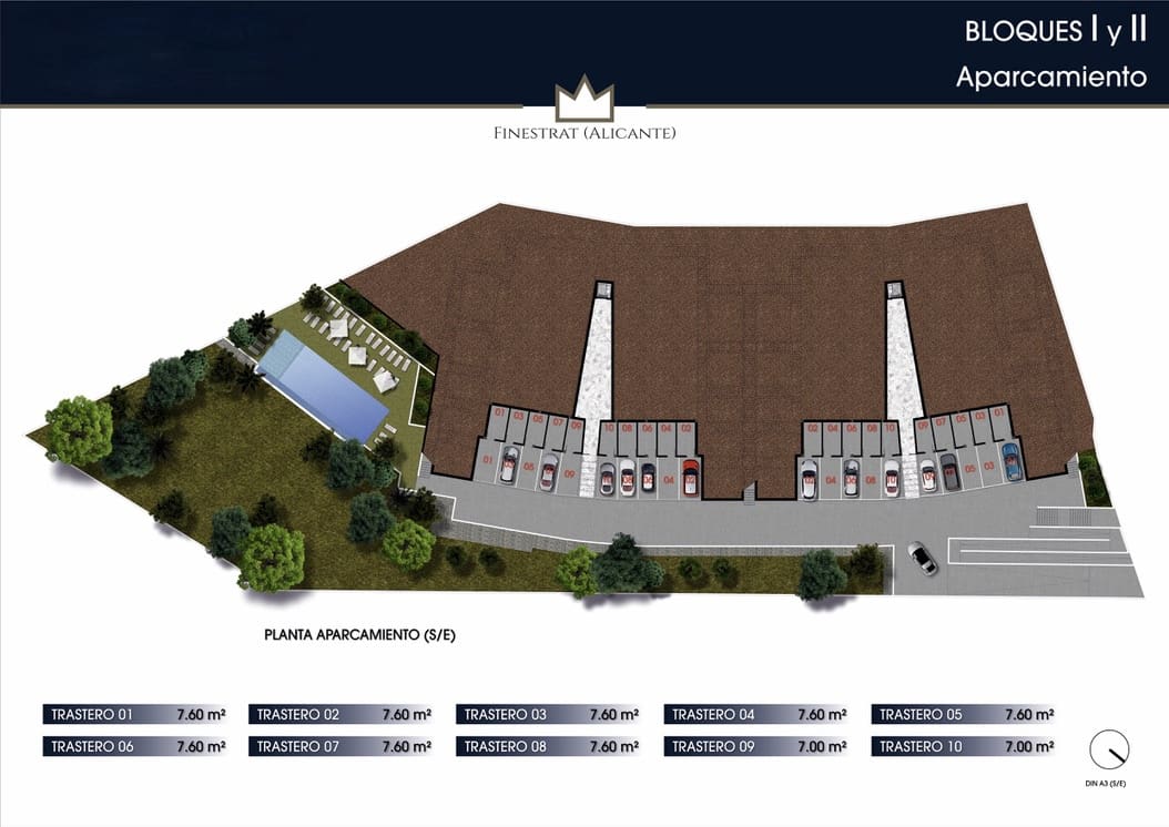 2 bedroom Apartment for sale in Finestrat with garage - € 365,000 (Ref: 8194338)