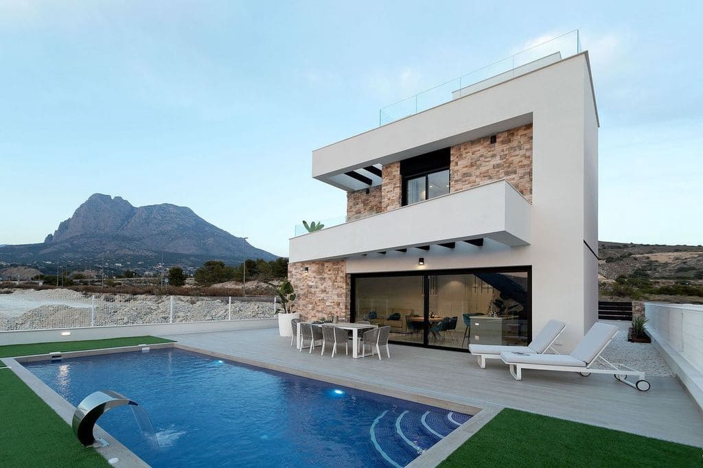 3 bedroom Villa for sale in Finestrat with pool garage - € 714,000 (Ref: 8194341)