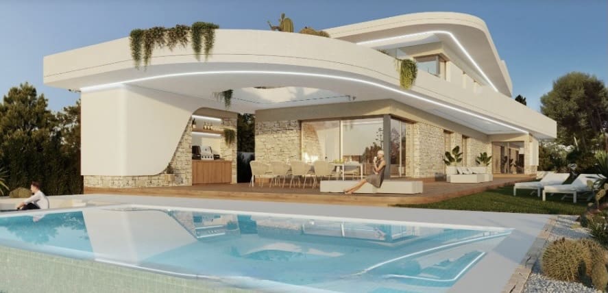 4 bedroom Villa for sale in Moraira with pool garage - € 1,490,000 (Ref: 8194349)