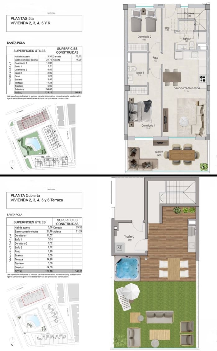 2 camera da letto Appartamento in vendita in Alicante citta con garage - 420.000 € (Rif: 8250825)