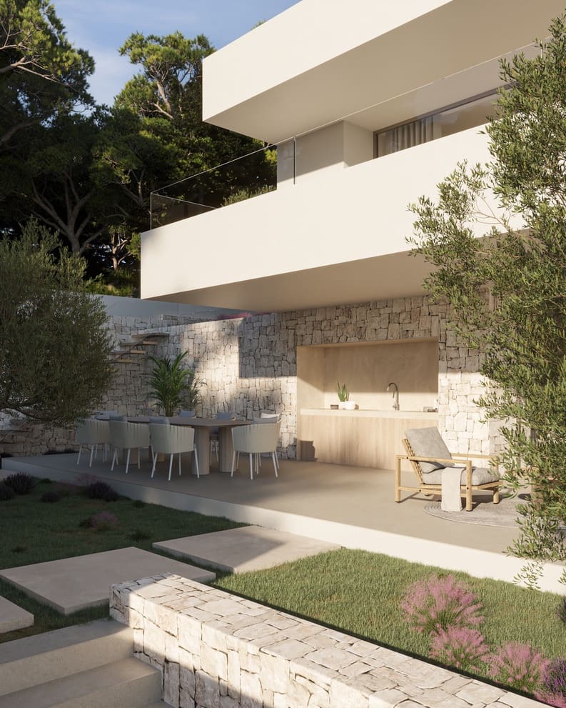 4 bedroom Villa for sale in Moraira with pool garage - € 1,725,000 (Ref: 8446619)