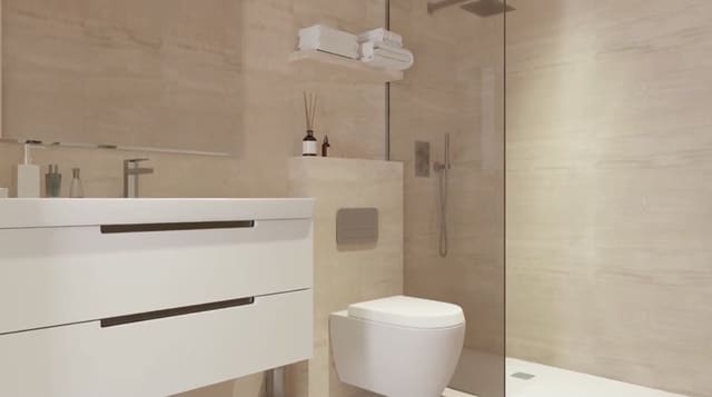 2 sypialnia Apartament na sprzedaż w Santa Pola z basenem garażem - 230 000 € (Ref: 8446631)