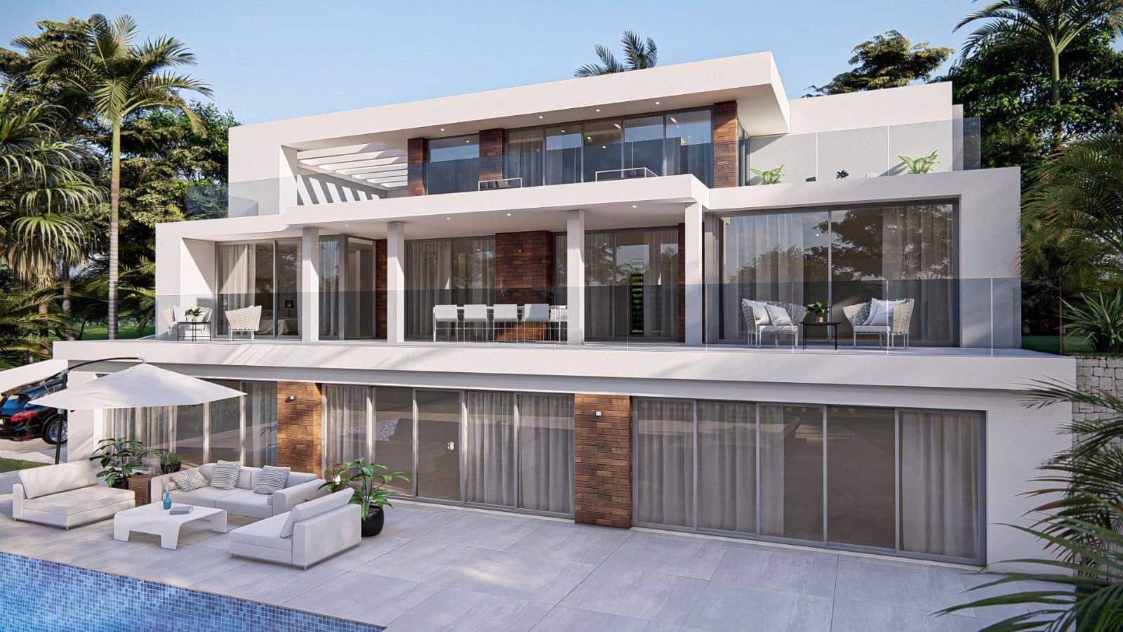 4 bedroom Villa for sale in Altea with pool garage - € 2,250,000 (Ref: 8446681)