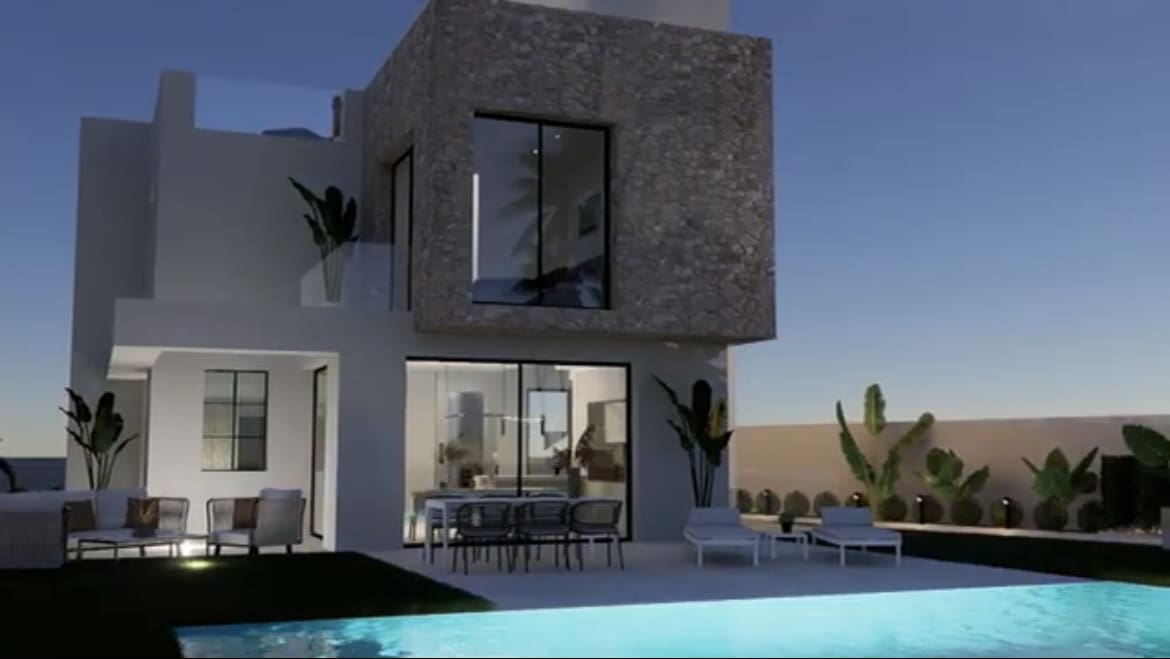 3 bedroom Villa for sale in Finestrat with pool garage - € 854,900 (Ref: 8454477)